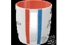 MUG MUSTANG HORSE & STRIPES 43065
