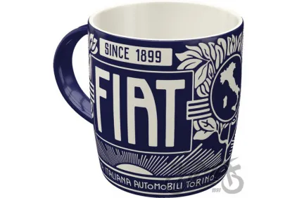Puodelis SINCE 1899 LOGO BLUE 43069