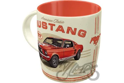 Puodelis FORD MUSTANG GT 1967 RED 43076