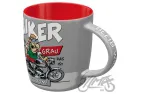 MUG MOTOMANIA BIKER CHROM 43084