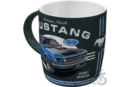 MUG FORD MUSTANG MACH I BLUE 43090