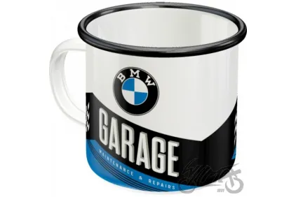 MUG ENAMEL BMW 43216