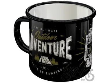 MUG ENAMEL OUTDOOR ADVENTURE 43223