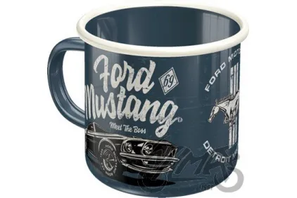 puodelis emaliuotas Ford Mustang 43225