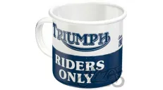 MUG ENAMEL TRIUMPH RIDERS 43228
