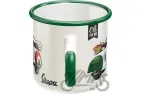 puodelis emaliuotas Vespa Italian 43229