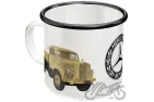 MUG ENAMEL DAIMLER TRUCK MODELS 43231