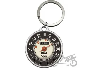 KEY RING FIAT 500 TACHO 48037