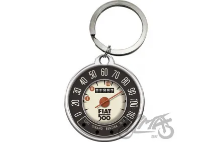 KEY RING FIAT 500 TACHO 48037