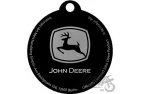 KEY RING JOHN DEERE LOGO 48047