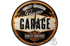 SIENINIS LAIKRODIS HARLEY DAVIDSON GARAGE 51083