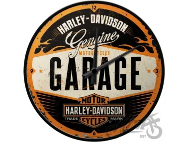 SIENINIS LAIKRODIS HARLEY DAVIDSON GARAGE 51083
