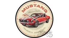 WALL CLOCK FORD MUSTANG GT 1967 51208