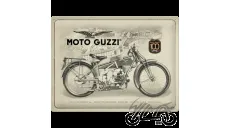 METALINĖ LENTELĖ 30x40 MOTO GUZZI 100 YEAR 63401