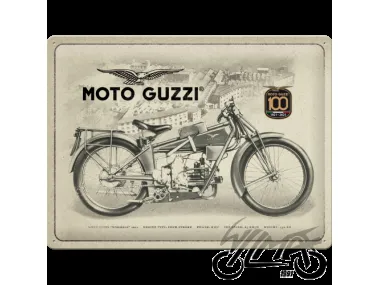 METALINĖ LENTELĖ 30x40 MOTO GUZZI 100 YEAR 63401