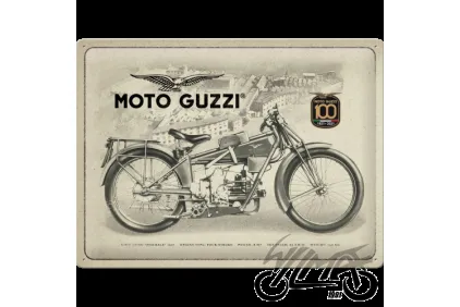 METALINĖ LENTELĖ 30x40 MOTO GUZZI 100 YEAR 63401