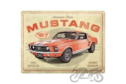 METALINĖ LENTELĖ 30x40 FORD MUSTANG METALI 63442