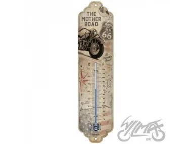 THERMOMETER ROUTE 66 BIKE MAP 80327