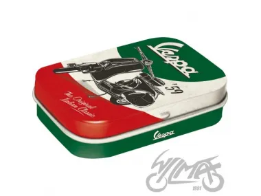 MĖTYNIŲ SALDAINIŲ DĖŽUTĖ VESPA THE ITALIAN CLASSIC 81383