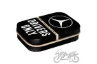 MĖTYNIŲ SALDAINIŲ DĖŽUTĖ MERCEDES-BENZ 81402 OPK 4 vnt.