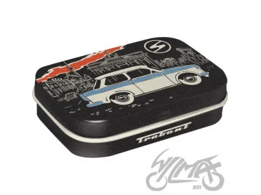 MĖTYNIŲ SALDAINIŲ DĖŽUTĖ TRABANT BERLIN BLACK 81410