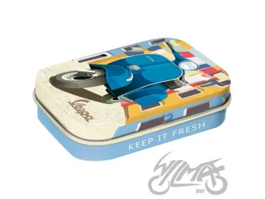 MĖTYNIŲ SALDAINIŲ DĖŽUTĖ VESPA ITALIAN LAUNDRY 81411