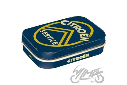 MĖTYNIŲ SALDAINIŲ DĖŽUTĖ CITROEN SERVICE 81448 4 VNT RINKINYS