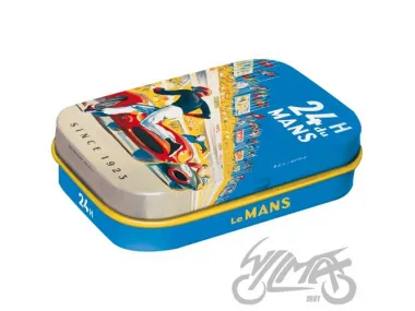 MĖTYNIŲ SALDAINIŲ DĖŽUTĖ 24h LE MANS POSTER 81456 4 VNT RINKINYS