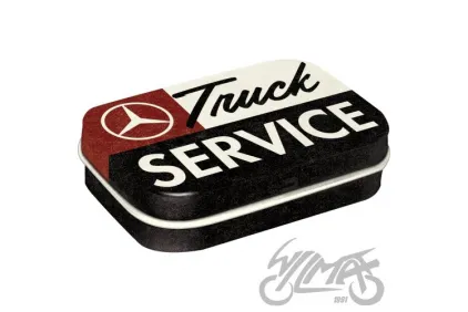 MĖTYNIŲ SALDAINIŲ DĖŽUTĖ MERCEDES DAIMLER SERVICE 81460 4 VNT PAKUOTĖ