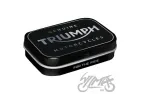 MĖTYNIŲ SALDAINIŲ DĖŽUTĖ TRIUMPH LOGO SILVER 81471 4 VNT PAKUOTĖ