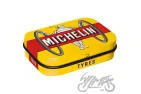 MĖTYNIŲ SALDAINIŲ DĖŽUTĖ MICHELIN TYRES BIBENDUM 81476 4 VNT PAKUOTĖ
