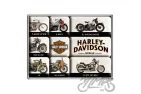 MAGNET HARLEY-DAVIDSON MODEL CHART SET 9 PCS 83102