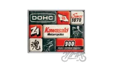 MAGNET KAWASAKI MOTORCYCLE SET 9 PCS 83114