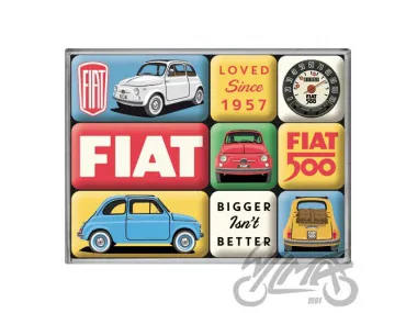 MAGNET FIAT 500 LOVED 9 szt. 83121