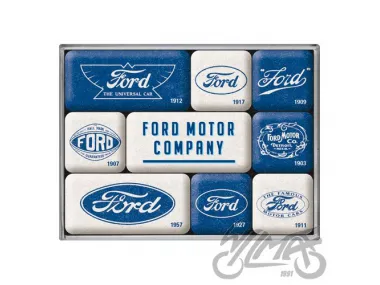 MAGNET FORD LOGO EVOLUTION 9 szt. 83123
