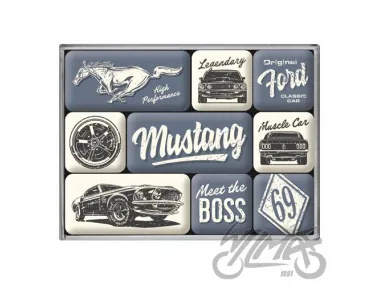 MAGNET FORD MUSTANG BOSS 9 PCS 83124