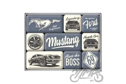 MAGNET FORD MUSTANG BOSS 9 PCS 83124