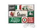 MAGNET VESPA ITALIAN LEGEND 9 PCS 83125