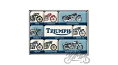 MAGNET TRIUMPH MODEL CHART 9 PCS 83128