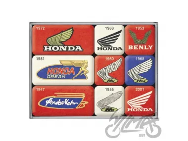MAGNET HONDA MC LOGO 9 PCS 83132