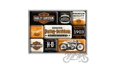 MAGNET HARLEY DAVIDSON 9 PCS 83133