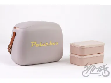 ŠALTKREPŠIS, KELIONINIS ŠALDYTUVAS POLARBOX LUNCH PERLA AUKSO 9345 6L