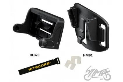 HELMET BRACKET FOR FLASHLIGHTS NITECORE