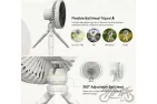 FAN AND LAMP OUTDOOR CAMPING NITECORE NEF10 GREY
