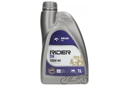 Tepalas keturtakčiams varikliams ORLEN RIDER 4T 10W-40 1L pusiau sintetinis