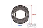 REAR BRAKE SHOES FOR PIAGGIO FLY 125