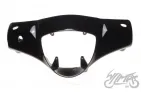 COVER, HANDLEBAR FRONT BLACK FOR PIAGGIO FLY 125/50