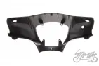 COVER, HANDLEBAR FRONT BLACK FOR PIAGGIO FLY 125/50