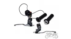 GRIP SET, THROTTLE GRIP ASSY AND LH HANDLEBAR GRIP