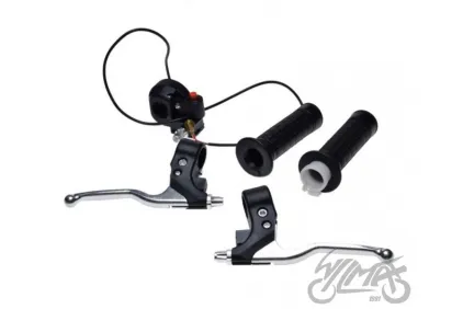 GRIP SET, THROTTLE GRIP ASSY AND LH HANDLEBAR GRIP